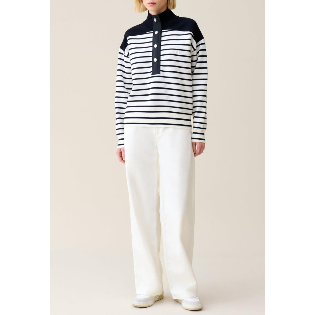 Claudie Pierlot - Minimum Marinière sweatshirt