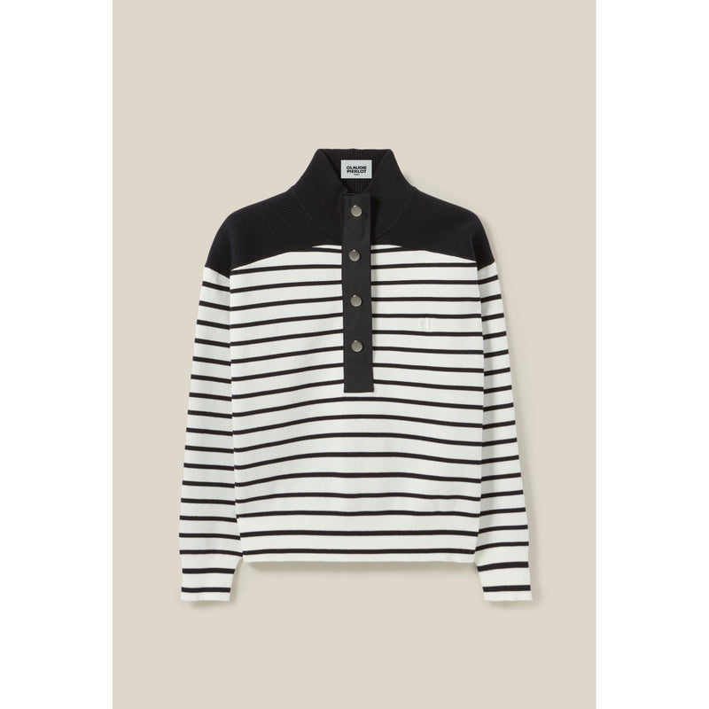 Claudie Pierlot - Sudadera Mínima Marinière