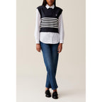 Jersey Jean Toto a Rayas Sin Mangas