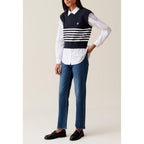 Jersey Jean Toto a Rayas Sin Mangas