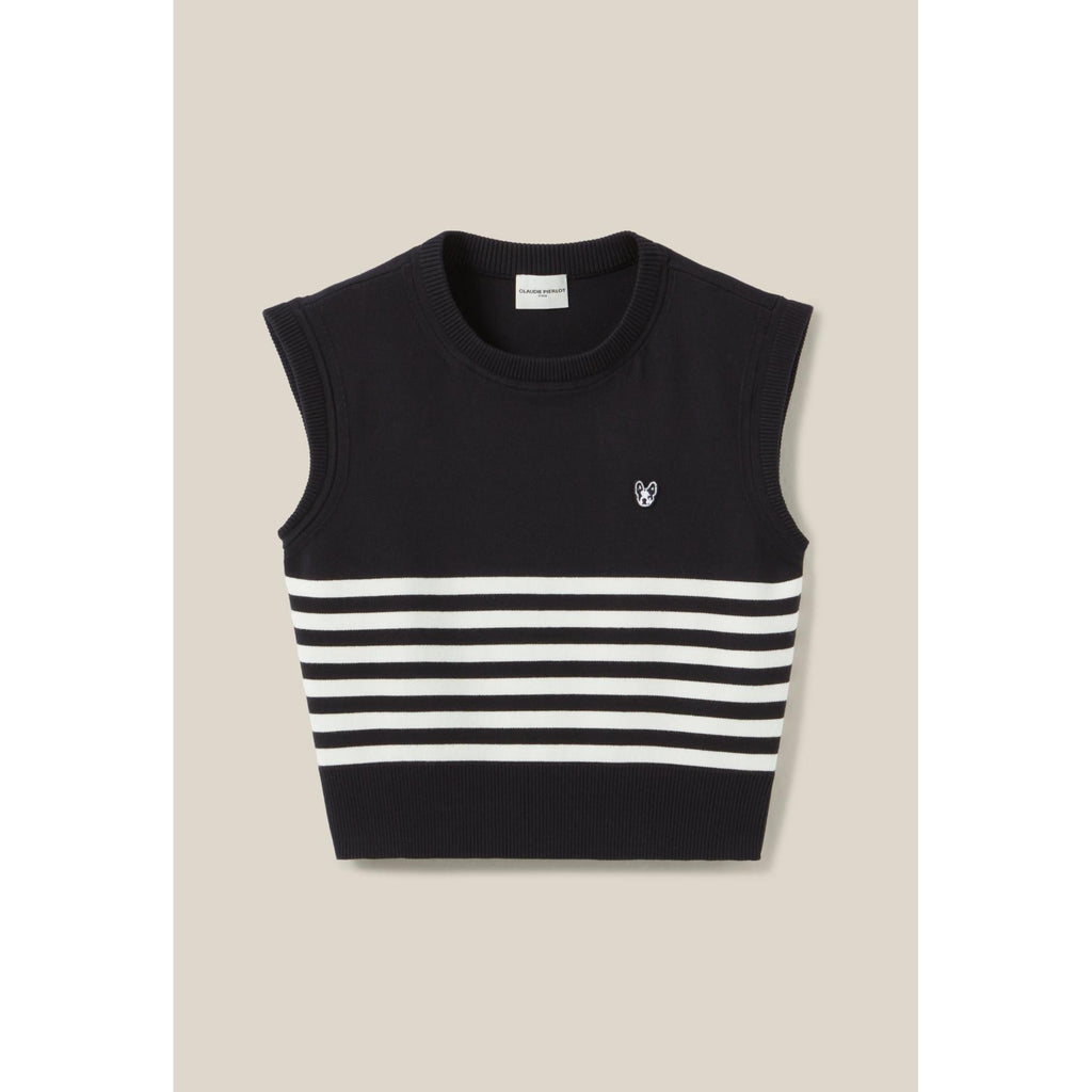 Jersey Jean Toto a Rayas Sin Mangas