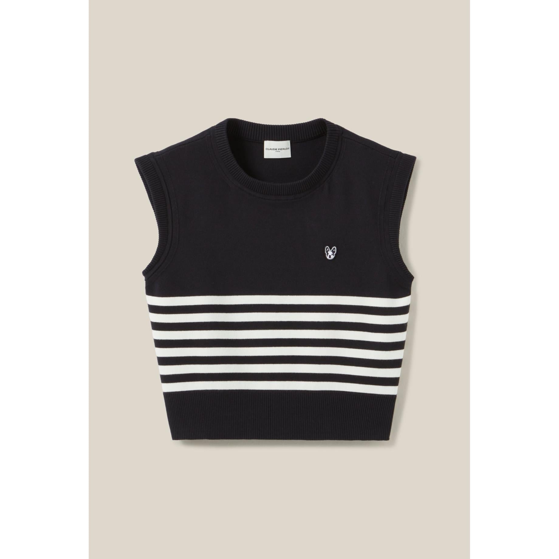 Jersey Jean Toto a Rayas Sin Mangas