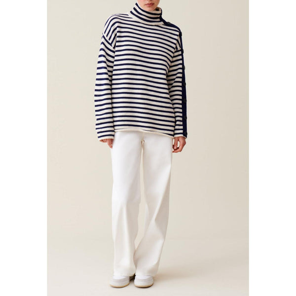 Breton High-Neck Jumper