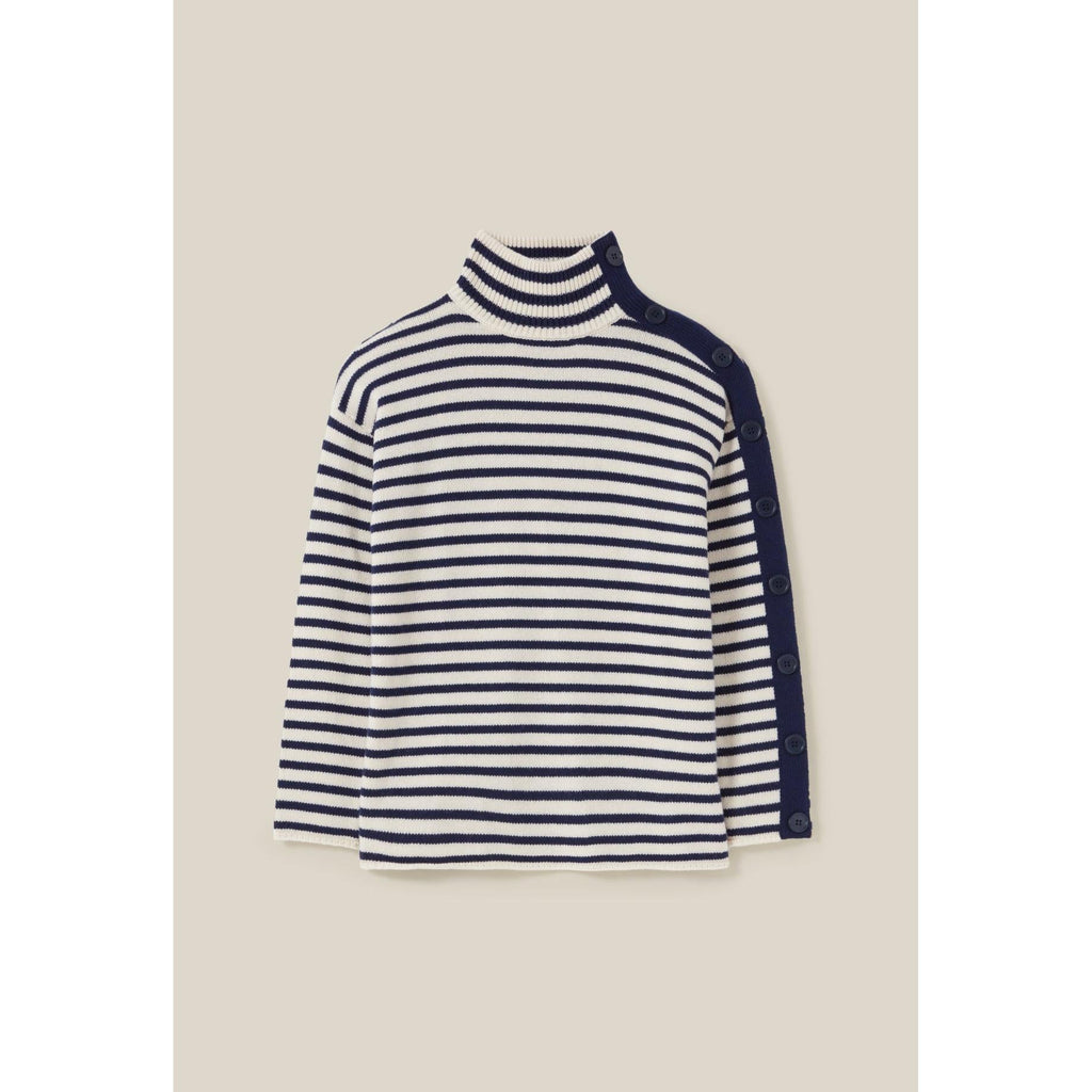 Claudie Pierlot - Pull Marinière Col Montant
