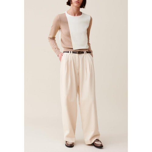 Pull Court Rabat Ton Sur Ton