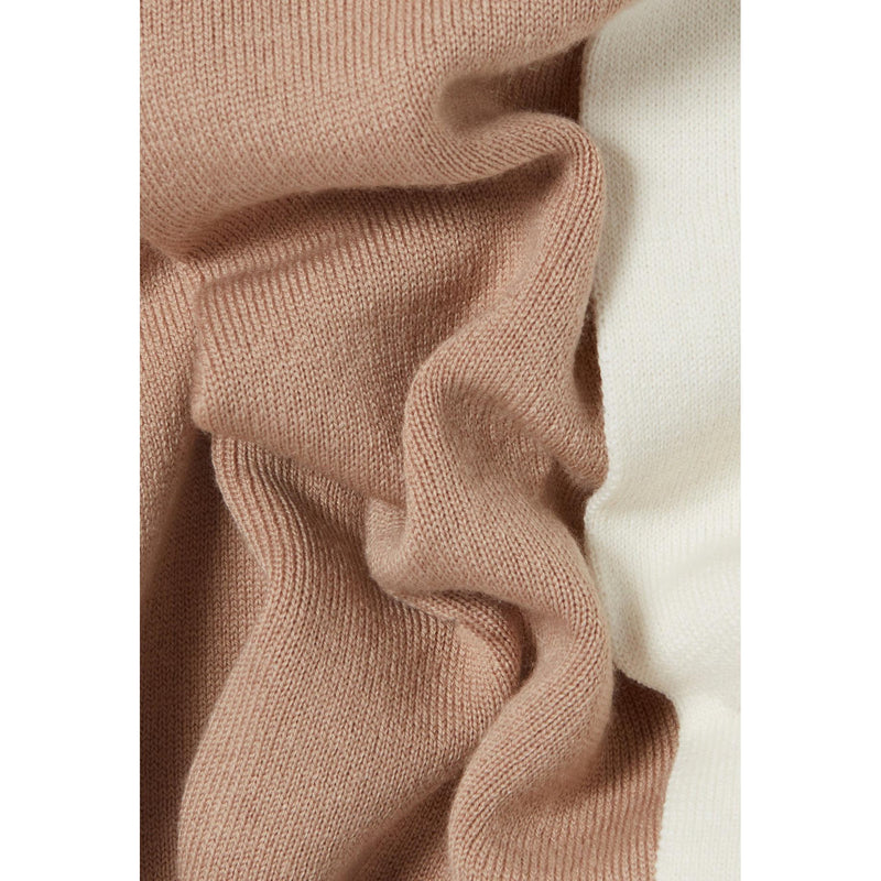 Cropped Tone-on-Tone Flap Sweater