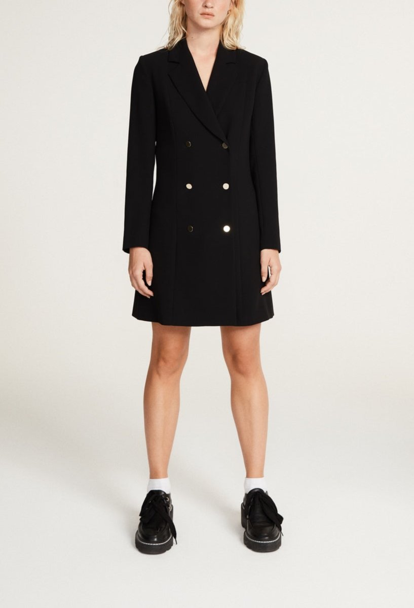 Claudie Pierlot - Robe C&T - Reseau - Noir
