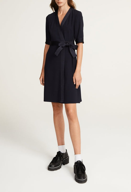C&T Dress - Rosilea - Navy