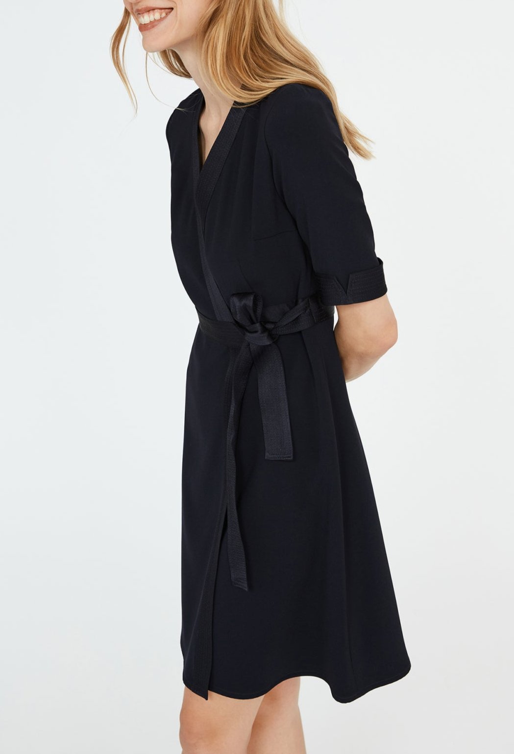 C&T Dress - Rosilea - Navy
