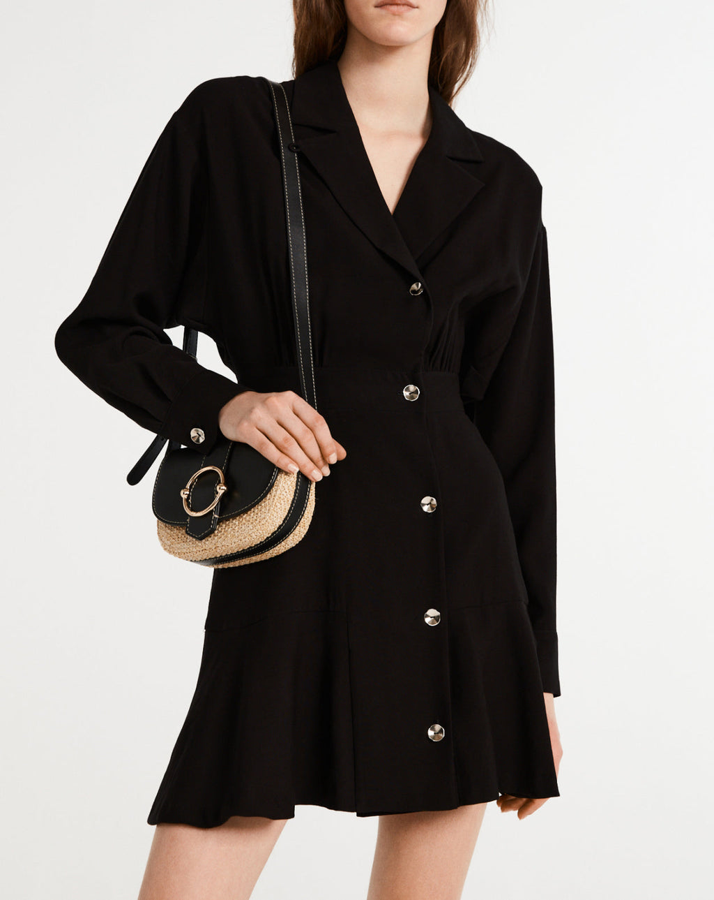 Claudie Pierlot - C&T Dress - Rasberry - Black