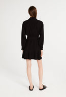 Claudie Pierlot - Robe C&T - Rasberry - Noir