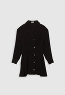 Claudie Pierlot - Robe C&T - Rasberry - Noir
