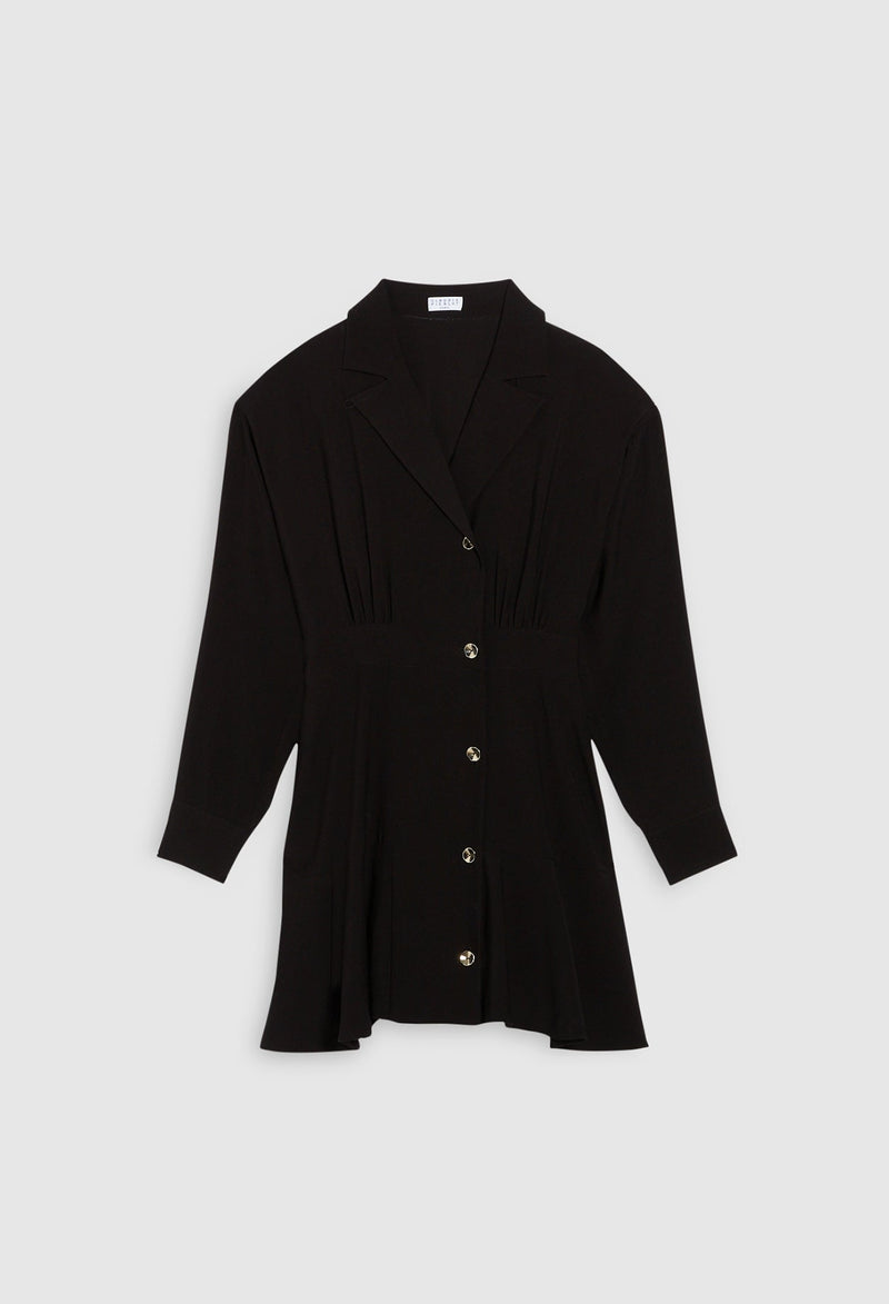 Claudie Pierlot - Robe C&T - Rasberry - Noir