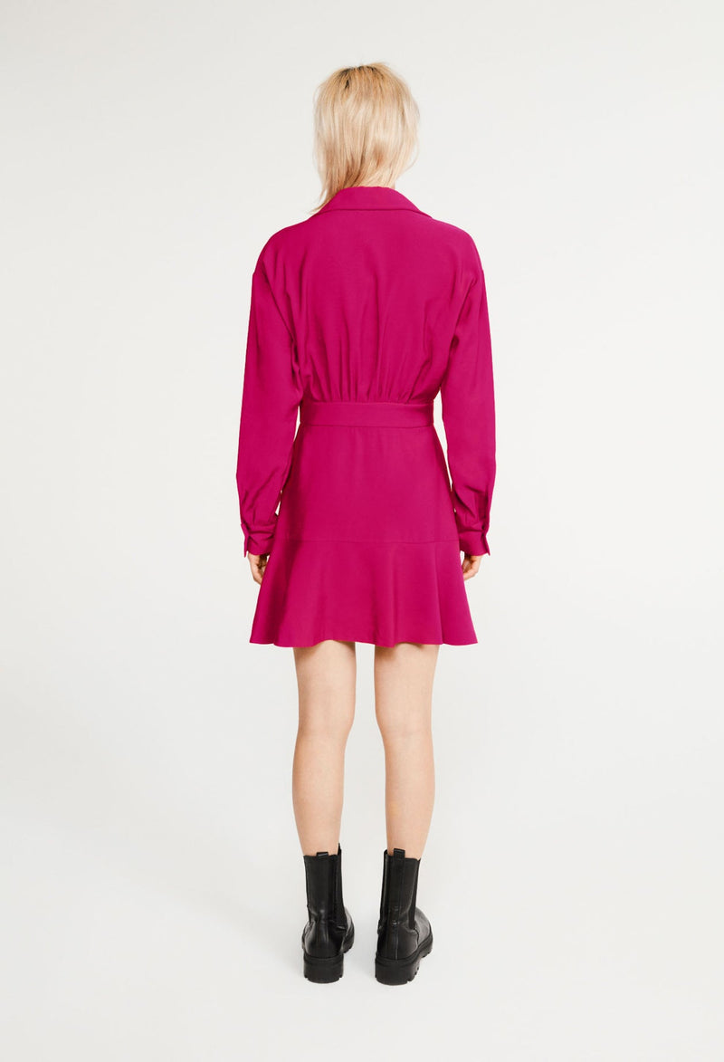 Claudie Pierlot - Robe Chemise - Fuchsia