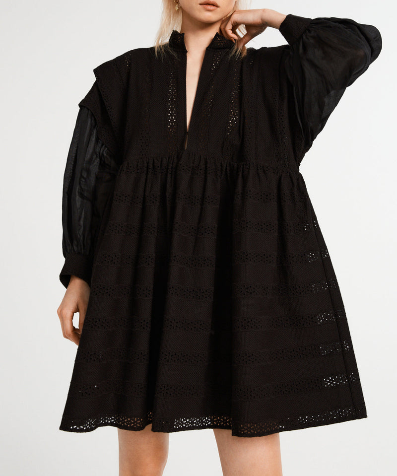Claudie Pierlot - Robe Russe - Noir