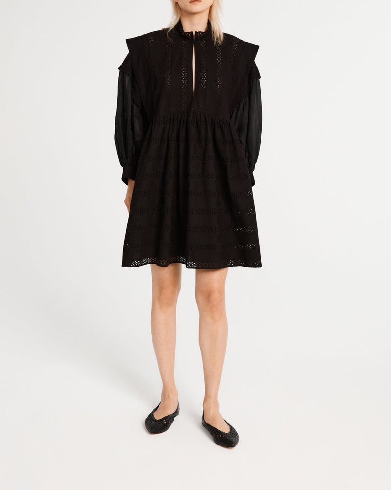 Claudie Pierlot - Robe Russe - Noir
