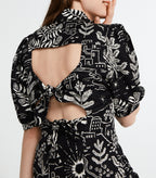 C&T Dress - Reflet - Dark Print