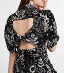 C&T Dress - Reflet - Dark Print