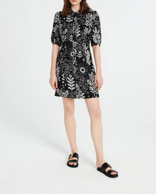 C&T Dress - Reflet - Dark Print