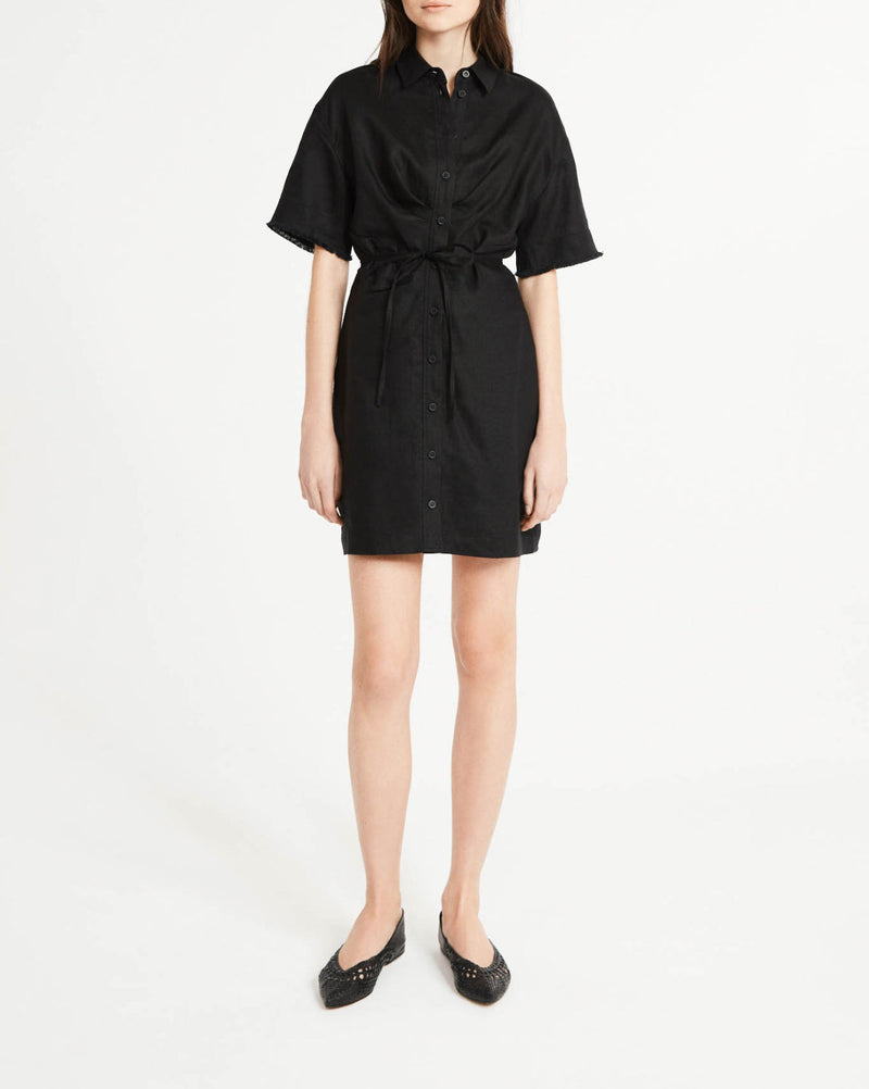 Robe Courte Resille - Noir