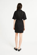 Robe Courte Resille - Noir