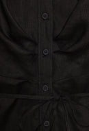 Robe Courte Resille - Noir