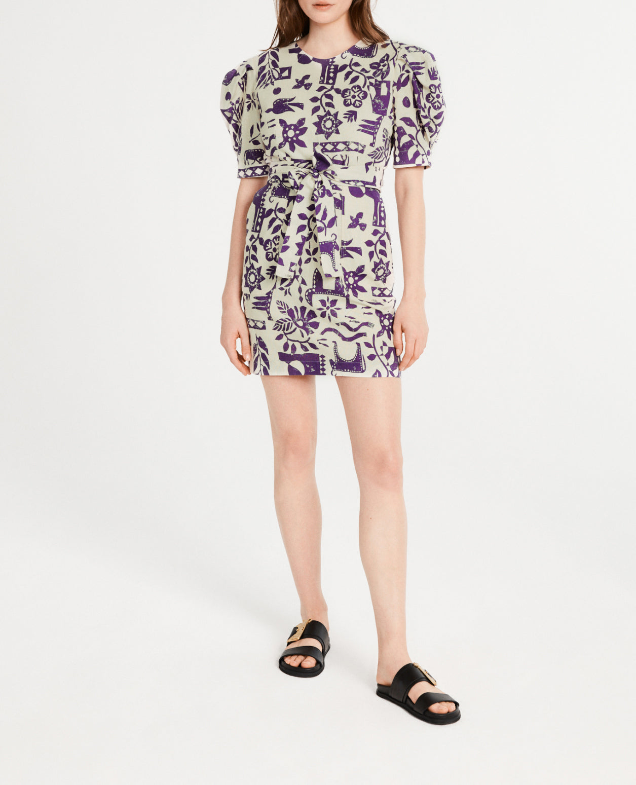 Claudie Pierlot - Robe Requin - Print Clair