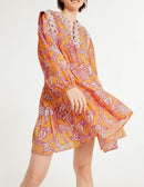 Claudie Pierlot - Vestido Rachelle - Estampado ligero