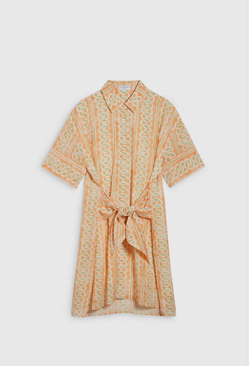 Vestido C&T - Romilio - Estampado ligero