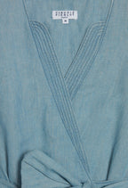 Claudie Pierlot - Vestido C&T - Raymondebleu - Denim