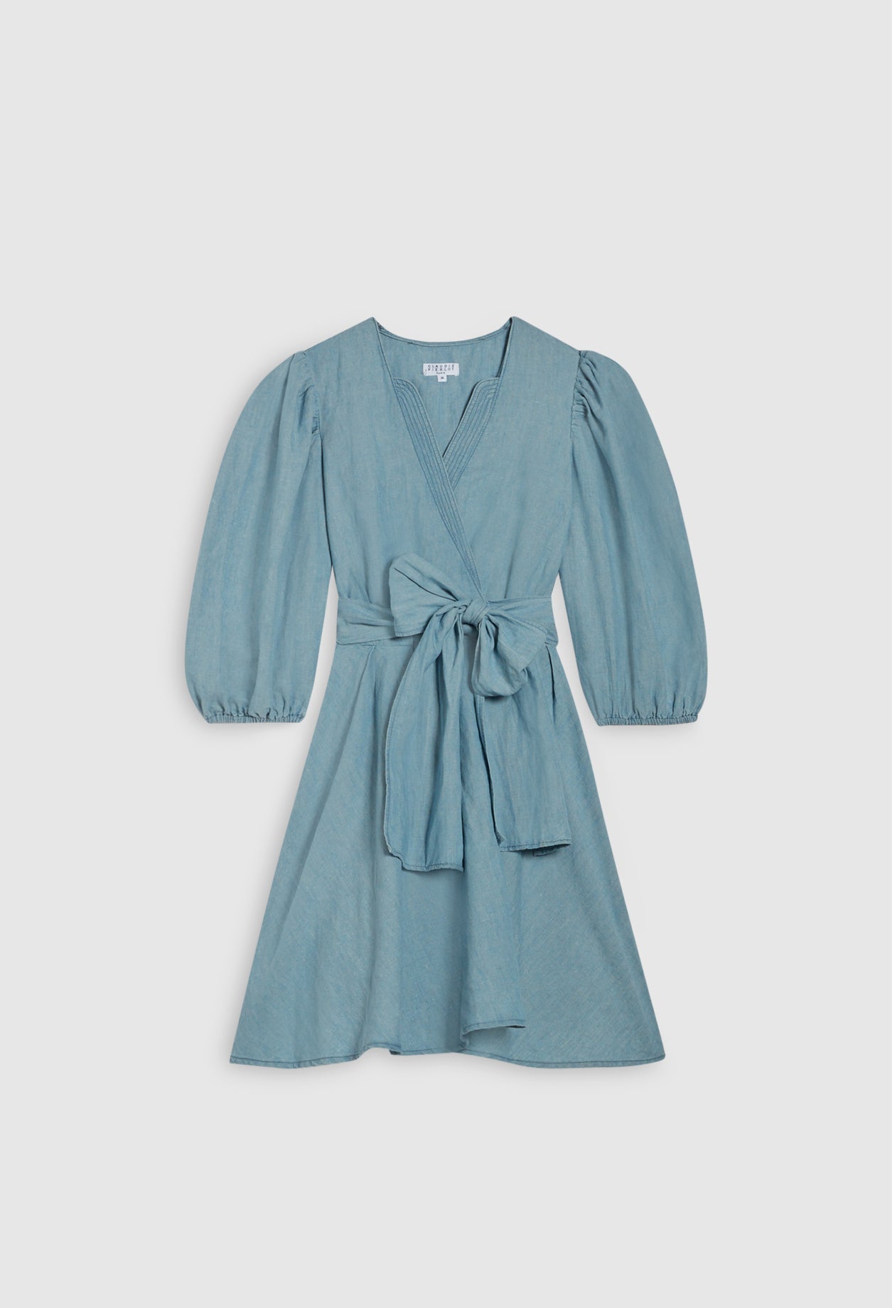 Claudie Pierlot - Vestido C&T - Raymondebleu - Denim