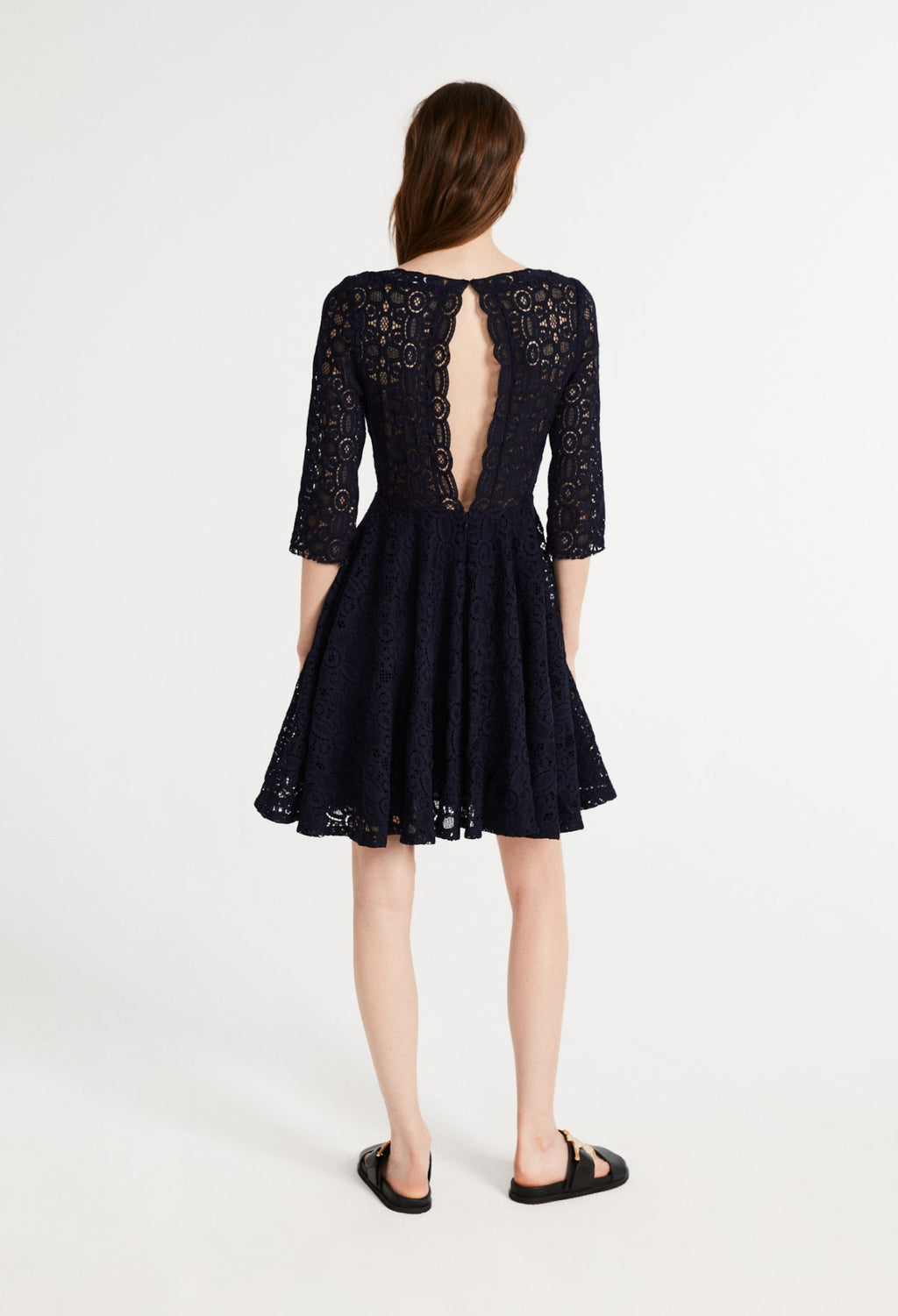 Vestido C&T - Rhodes - Azul marino