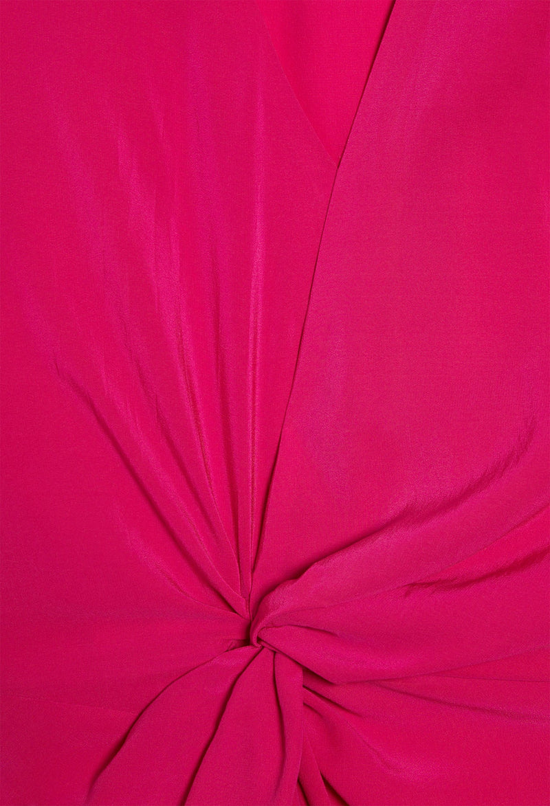 Claudie Pierlot - Robe Rayabis - Fuchsia