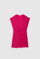 Claudie Pierlot - Robe Rayabis - Fuchsia