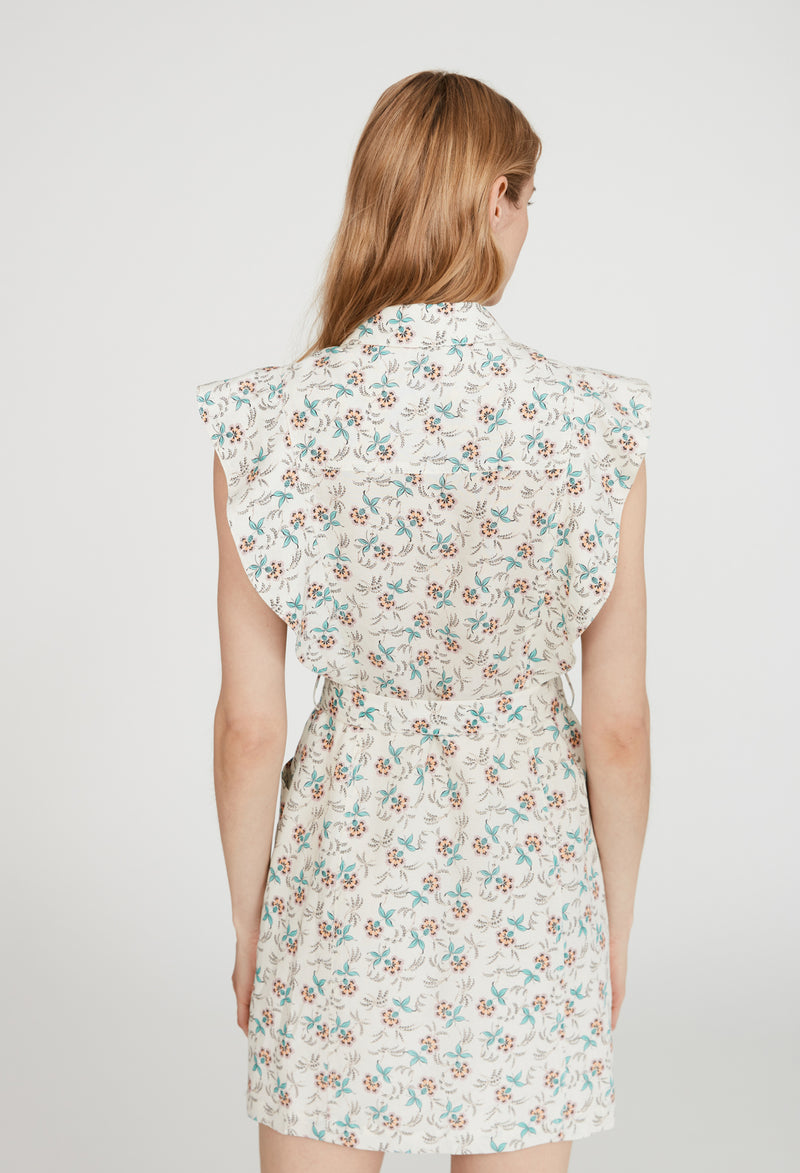 Claudie Pierlot - Rameau Dress - Print Clair