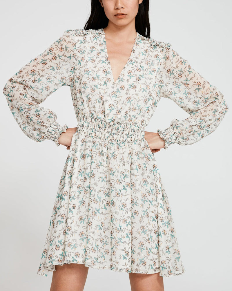 Claudie Pierlot - Robe C&T - Regard - Print Clair