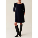 Navy Blue Rififi Short Dress