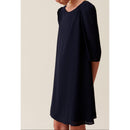 Navy Blue Rififi Short Dress