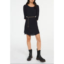 Navy Blue Rififi Short Dress