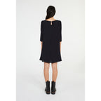 Navy Blue Rififi Short Dress