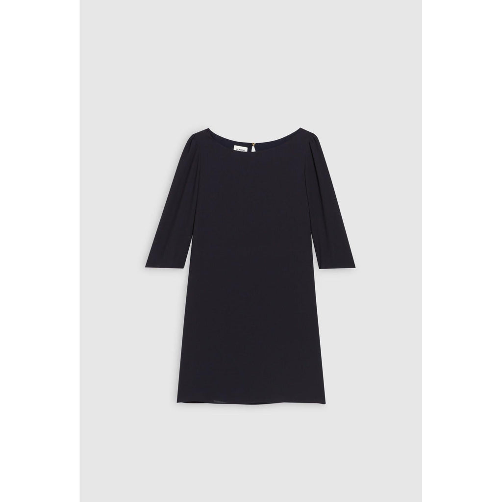 Navy Blue Rififi Short Dress