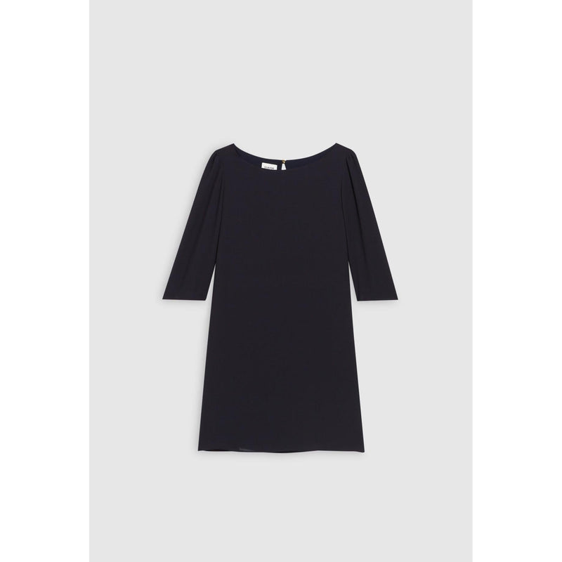 Navy Blue Rififi Short Dress