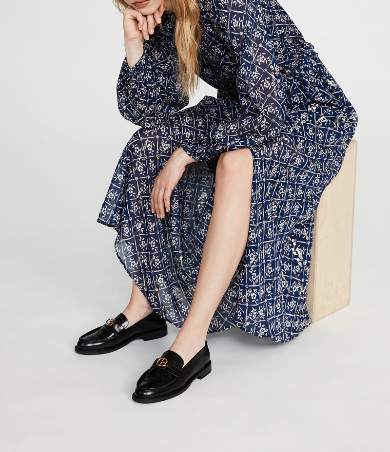 Claudie Pierlot - Robe C&T - Rivage - Print Fonce