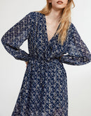 Claudie Pierlot - Robe C&T - Rivage - Print Fonce