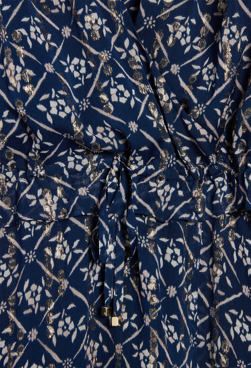 Claudie Pierlot - Robe C&T - Rivage - Print Fonce