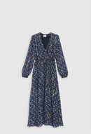 Claudie Pierlot - Robe C&T - Rivage - Print Fonce