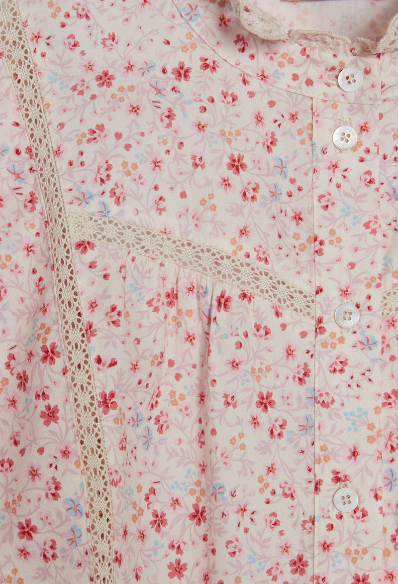 Claudie Pierlot - Vestido C&T - Ronsard - Estampado ligero