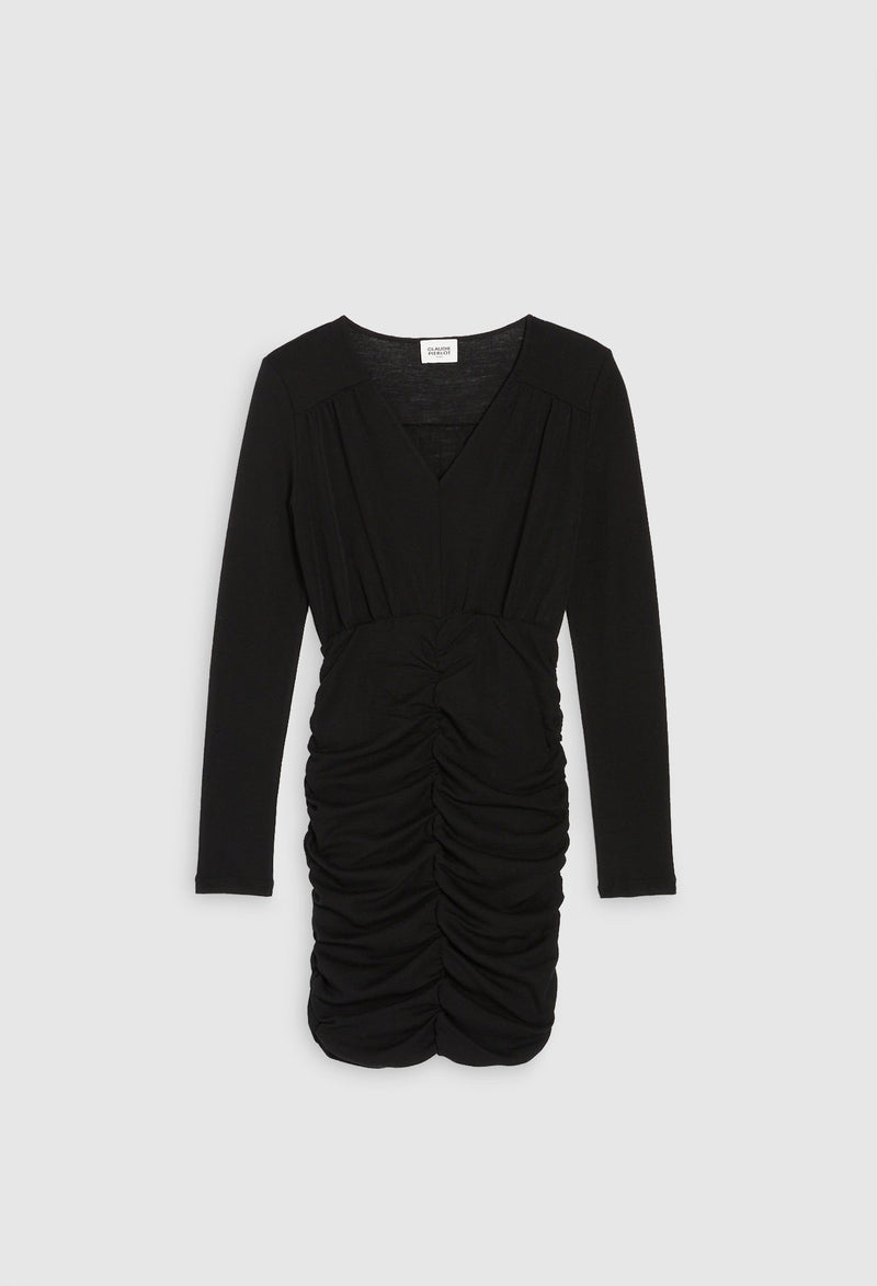 Claudie Pierlot - Robe Maille - Tauruso - Noir
