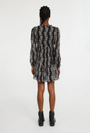 Robe C&T - Rosy - Print Fonce