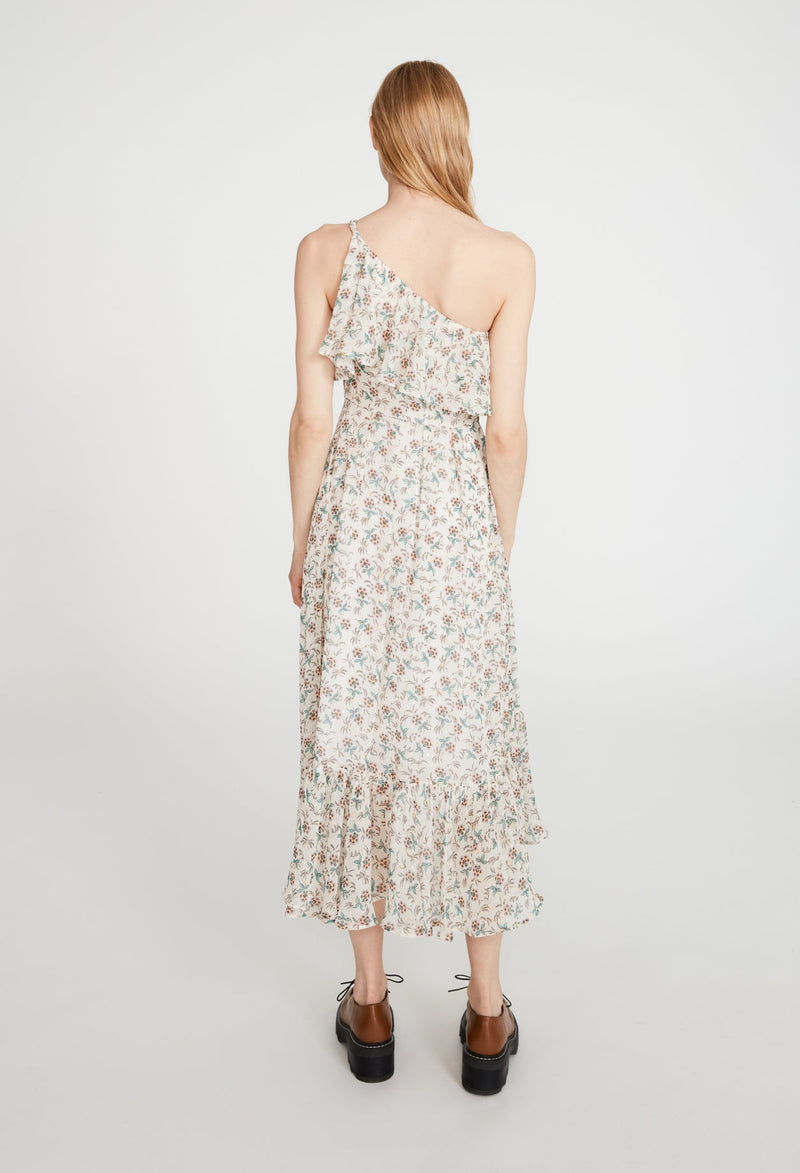 Vestido C&T - Raukie - Estampado claro